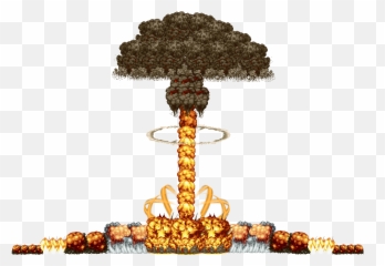 Download Hd Mushroom Cloud Nuke Ver By Veronwoon - Tree Clipart png