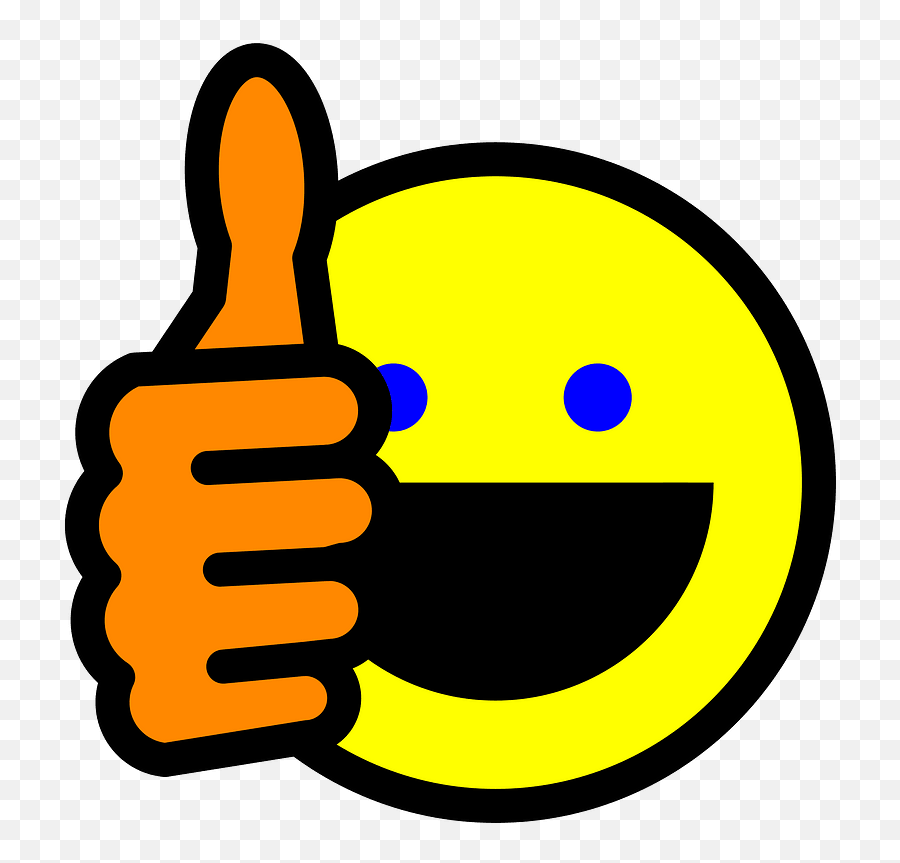 Emoticonline Artwaving Hello Png Clipart - Royalty Free August 8 National Happiness Happens Day,Emoji Thumbs Up Png