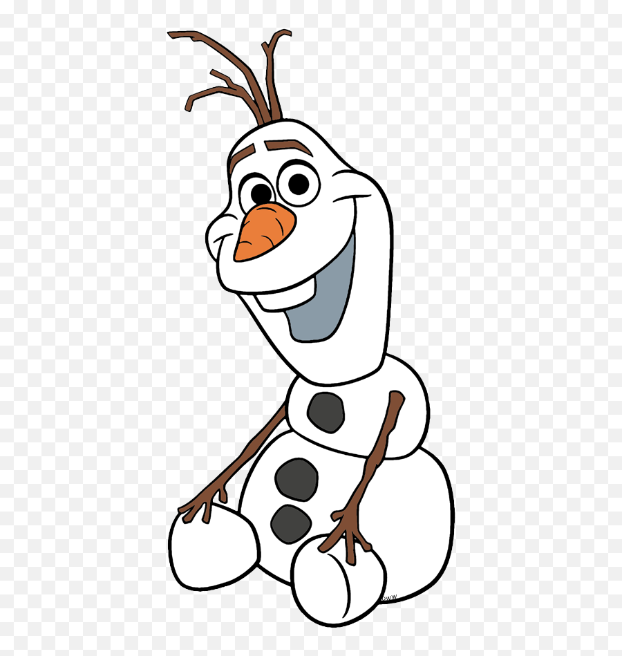Olaf Clip Art From Frozen Disney Galore - Frozen Pictures To Colour Png,Olaf Transparent