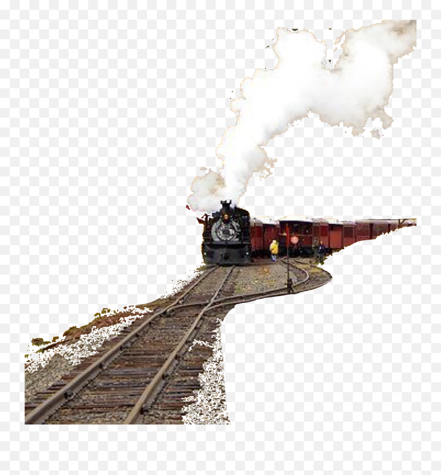 Train Smoke Png - Train Track 1760692 Vippng Train Tracks Png,Train Tracks Png