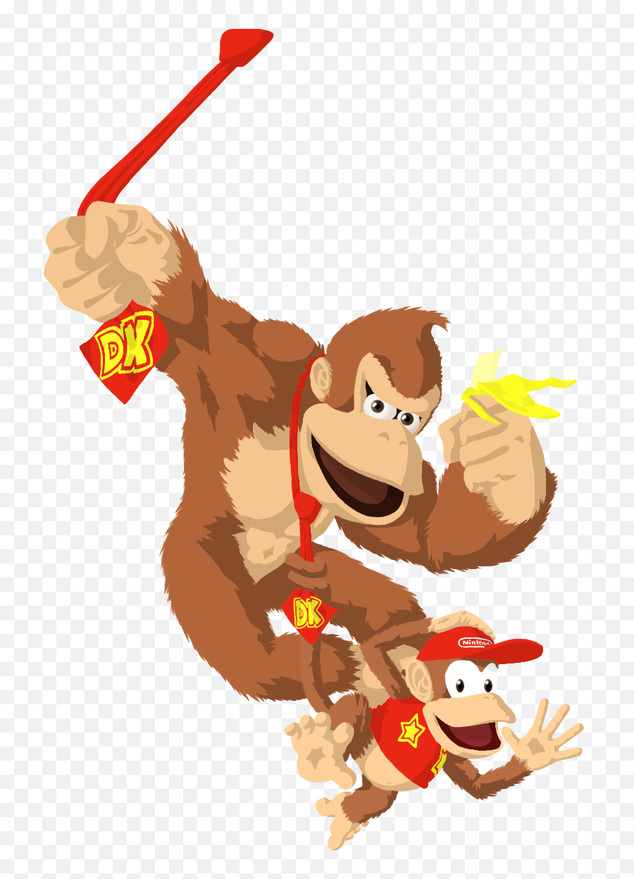 Donkey Kong By Smiledon - Fictional Character Png,Donkey Kong Png
