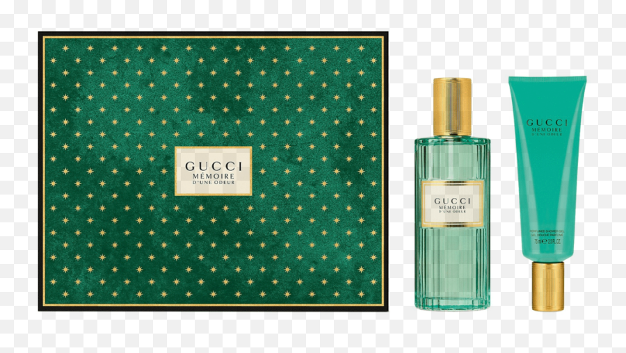 Mémoire Du0027une Odeur By Gucci Eau De Parfum 2 Pcs Gift Set - Gucci Memoire D Une Odeur Avis Png,Gucci Transparent