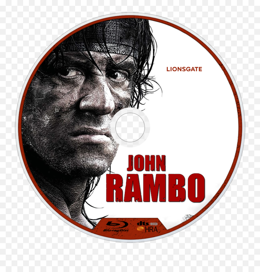 John Rambo Blu Ray Disc Png Image - Pushed As Easy As Breathing,Rambo Png