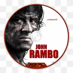John Rambo Blu Ray Disc Png Image - Pushed As Easy As Breathing,Rambo Png