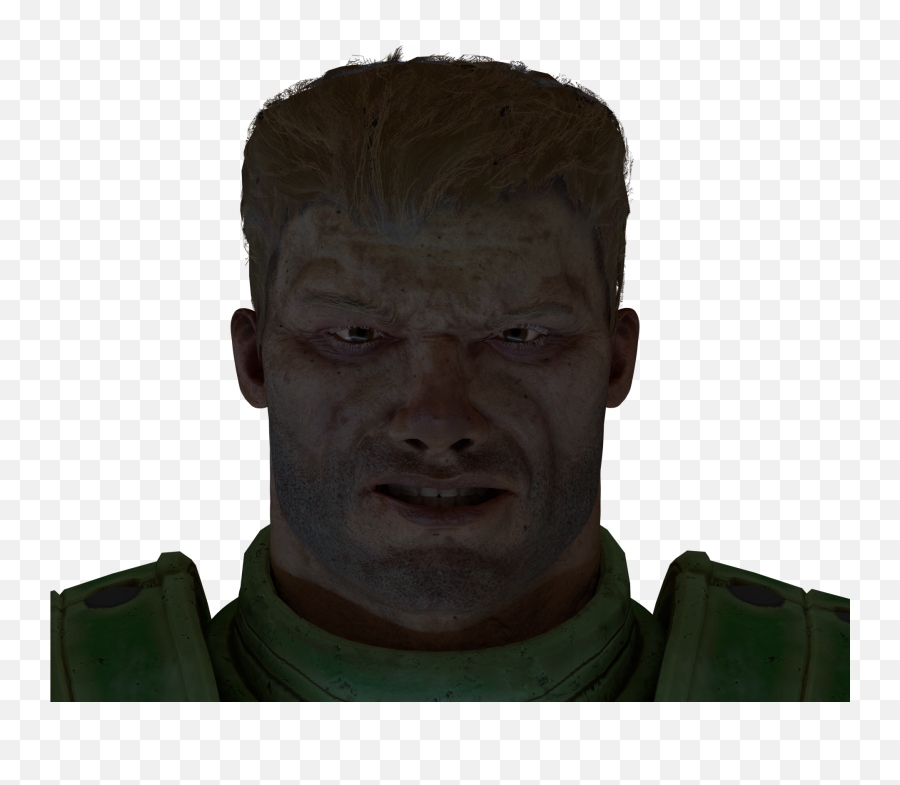 Doom Guy Can Not Smile - Doom Eternal Doomguy Face Png,Doomguy Png