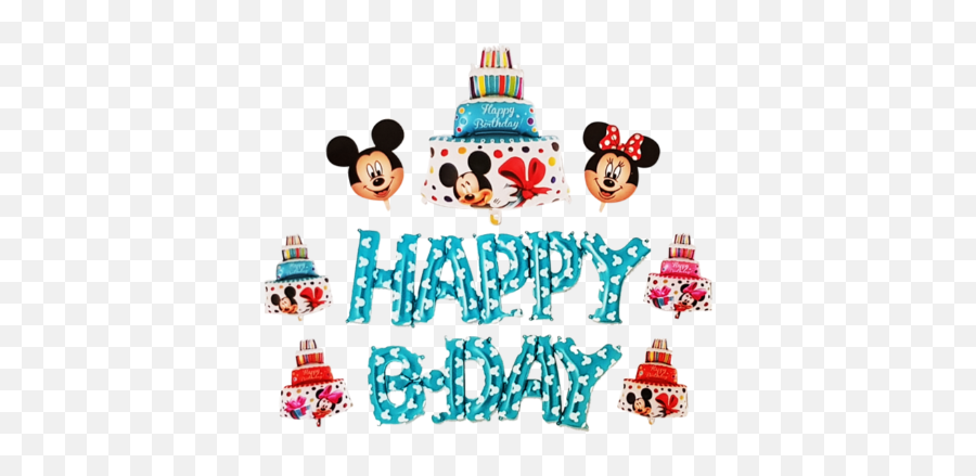 Mickey Mouse Hat Png - Happy Birthday Mickey Mouse Balloon Mickey Mouse,Happy Birthday Hat Png