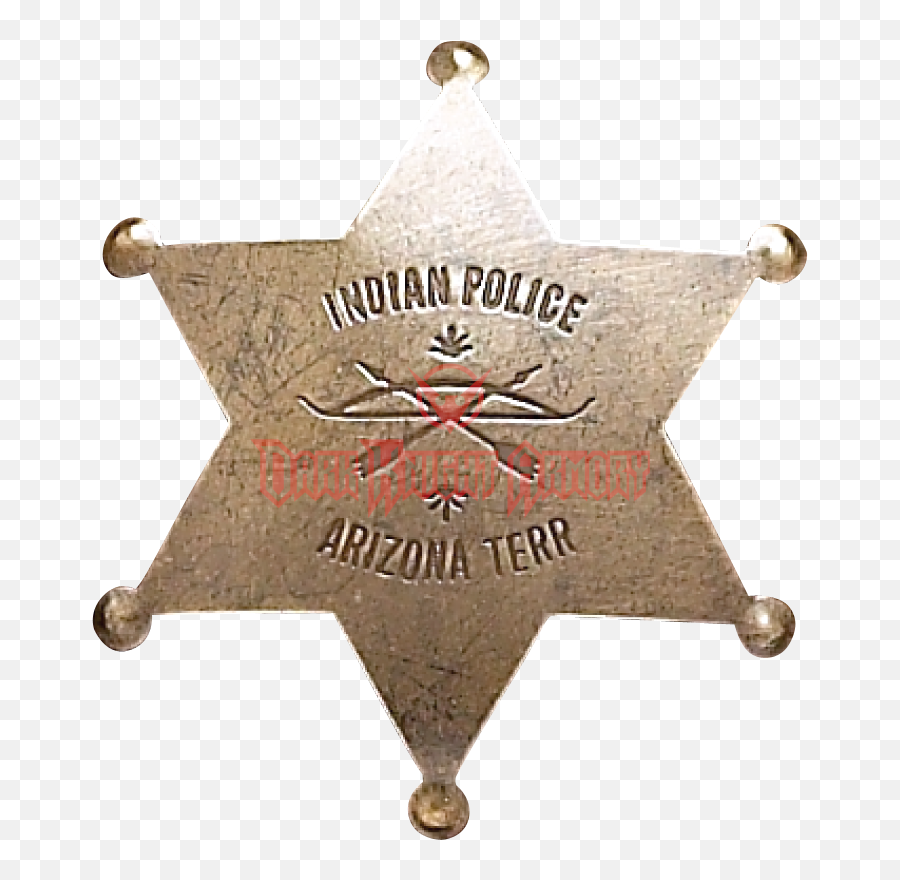 Arizona Indian Police Badge - Sheriff Badge Png Full Size Solid,Police Badge Png