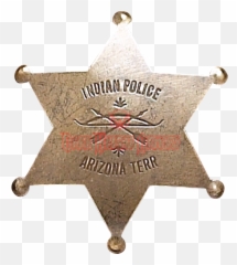 Arizona Indian Police Badge - Sheriff Png Full Size Solid