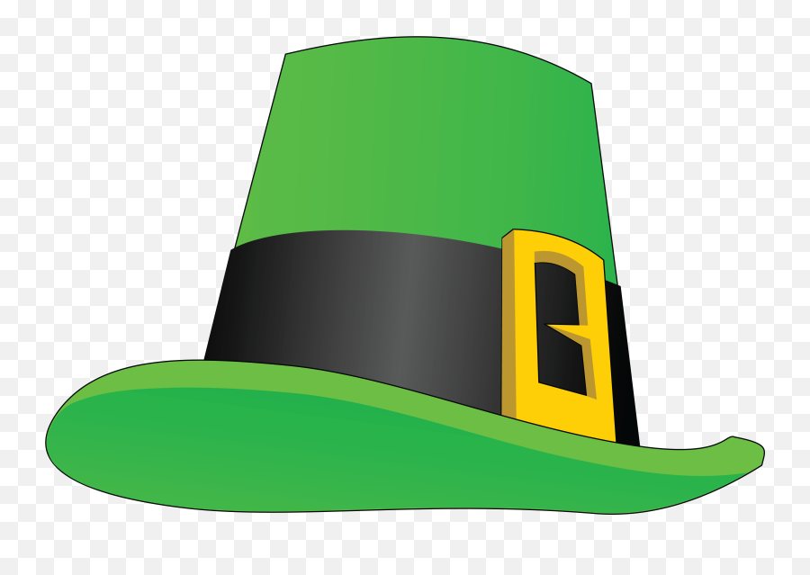 Leprechaun Hat Clip Art - Leprechaun Hat Clipart Png,Leprechaun Transparent