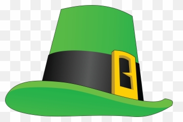 Leprechaun Hat Clip Art - Leprechaun Hat Clipart Png,Leprechaun Transparent