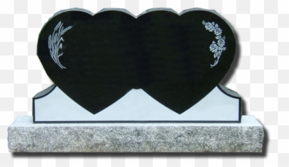 Hearts And Angels - Headstone png