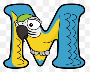 Animals That Start With M - Alphabetimals Macaw png