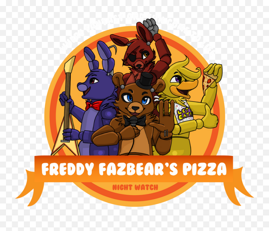Five Nights - Five Nights And Freddy Pizza Png,Freddy Fazbear's Pizza Logo