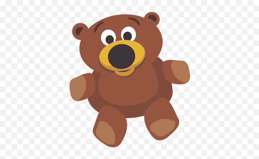 Teddy Bear Doll - Cartoon Teddy Bear Transparent Background Png,Doll Png