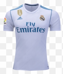17 - 18 Real Madrid Home Football Shirt Marco Asensio 20 Real Madrid Fly Emirates Jersey Png,Soccer Jersey Png