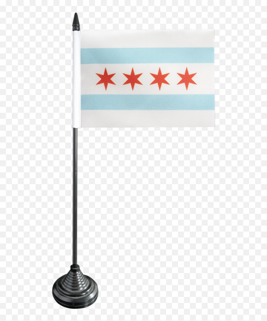 Usa City Of Chicago Table Flag - 395 X 59 Inch Flag Png,Chicago Flag Png