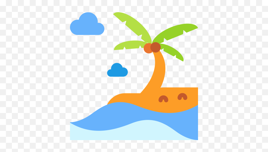 Island Free Vector Icons Designed By Good Ware Icon - Clip Art Png,Island Icon