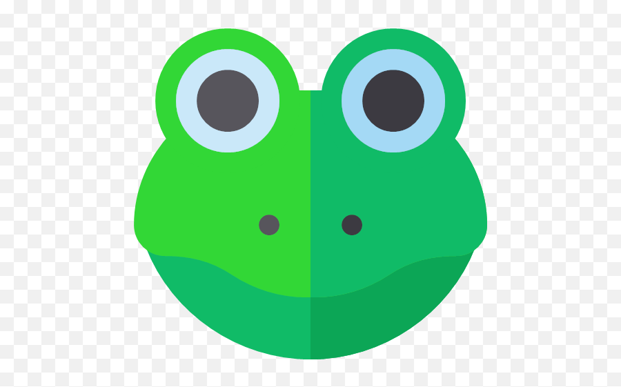 Flat Version Frog Icon Png