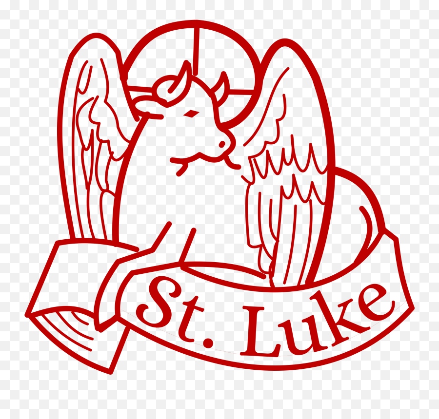 Luke Symbol Computer Icons Bull Clipart - St Luke Symbol Png,Gospel Icon