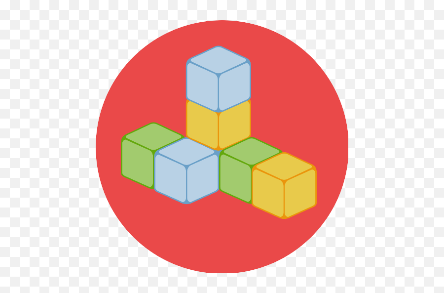 Cubes Vector Svg Icon 5 - Png Repo Free Png Icons Flat Building Blocks Icon,Rubik's Cube Icon