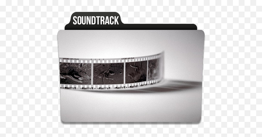 Soundtrack Music Folder Folders Free Icon Of - Bollyywood Movies Icon Folders Png,Folder Icon Black And White