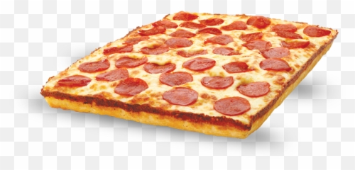 Square Clipart Pizza Transparent - Pizza Png