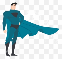 Comodo Instantssl Certificate Secure - Flat 2d Superhero png