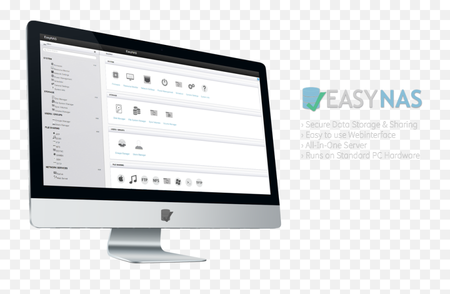 Easynas - Desain Grafis Gambar Komputer Png,Nas Storage Icon