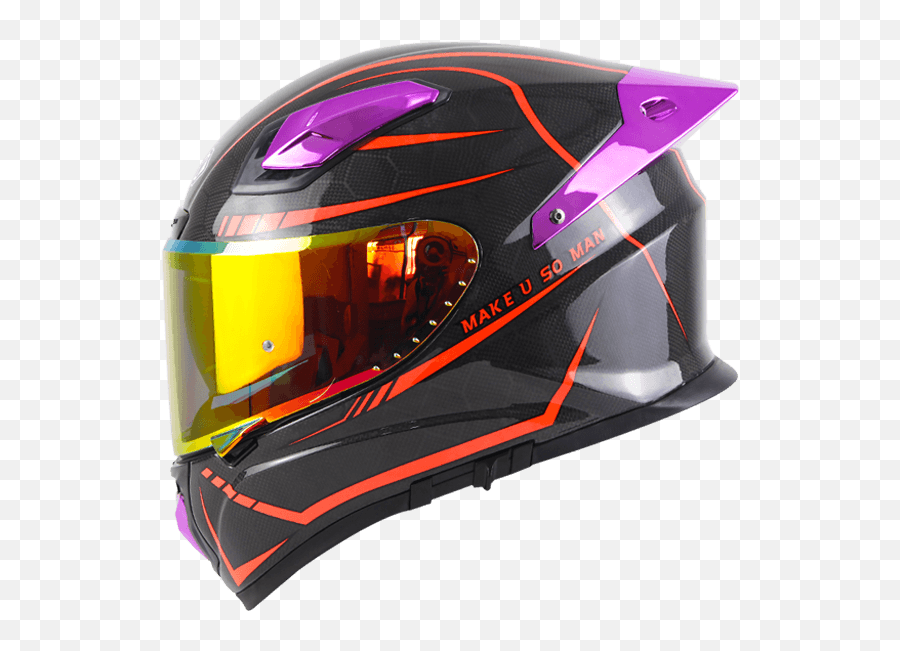 Sm202 - Half Face Casco Integrale Con Visiera A Specchio Png,Icon Purple Helmet