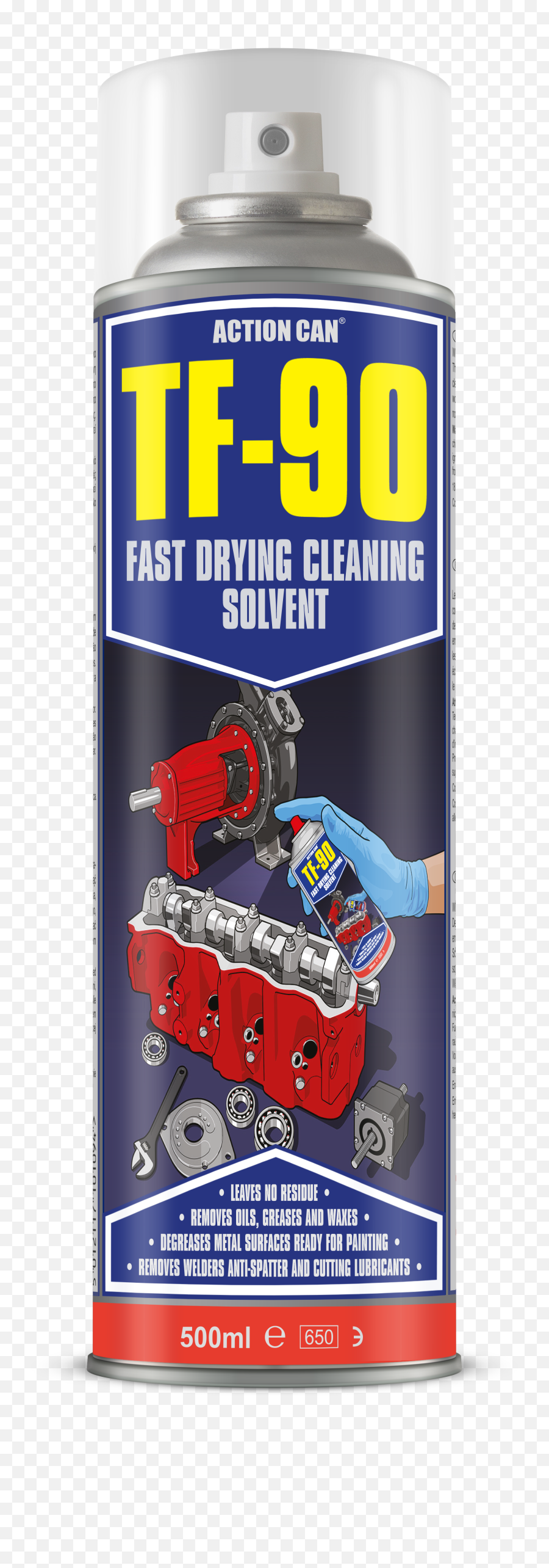 Tf - 90 Fast Drying Industrial Cleaning Solvent And Degreaser Tf90 Spray Png,Fast Drying Icon