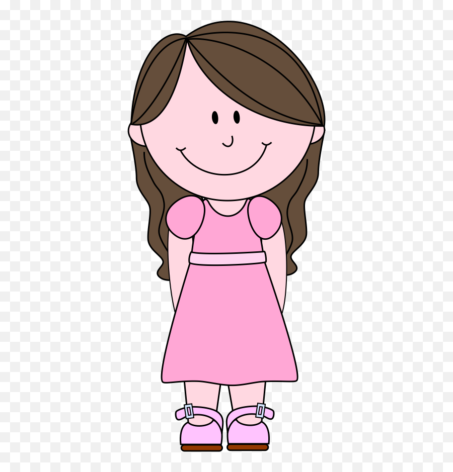 Transparent Clipart Girl - Girl Clipart Transparent Background Png,Girl Clipart Transparent Background