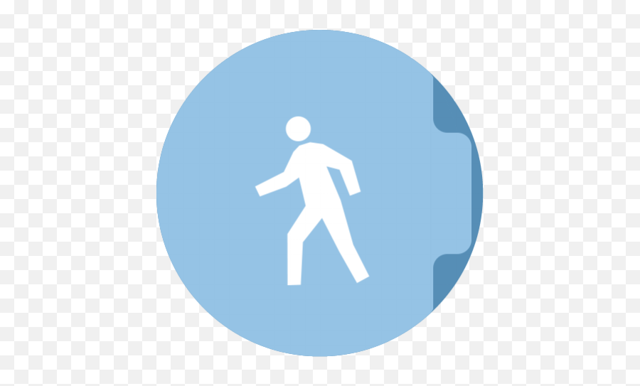 Folder Public Icon The Circle Iconset Xenatt - Walk Minimal Png,Pedestrian Icon