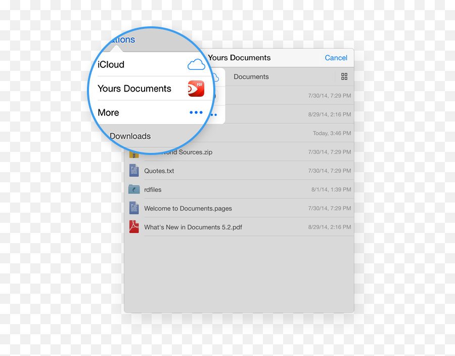 Pdf Expert 5 And Documents Updated With Icloud Drive - Dot Png,Icloud Drive Icon