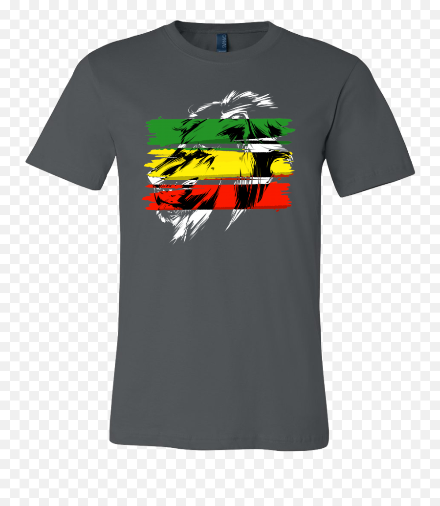 Jamaican Flag Lion Of Judah Rasta Reggae Roots T Shirt - Funny Fantasy Football T Shirts Png,Jamaica Flag Png