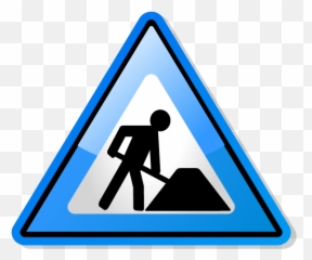 Download Under Construction Icon - blue Minecraft Indev Png