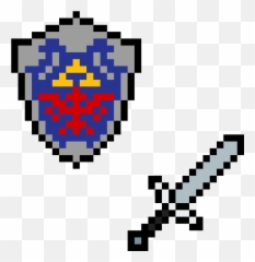 Pixilart - Shield And Attack Icon By Therealkenny Png,Strike Icon
