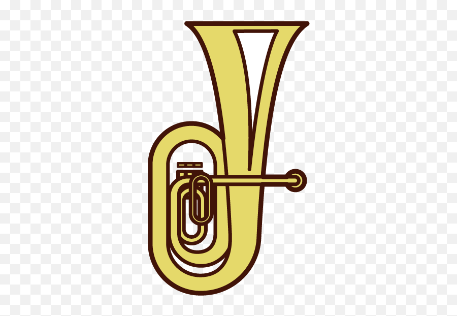 Tuba Illustration Free Materials Kukukeke - Vertical Png,Tuba Icon