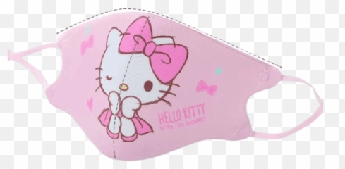 Hello Kitty Mask - China Cloth Girly png