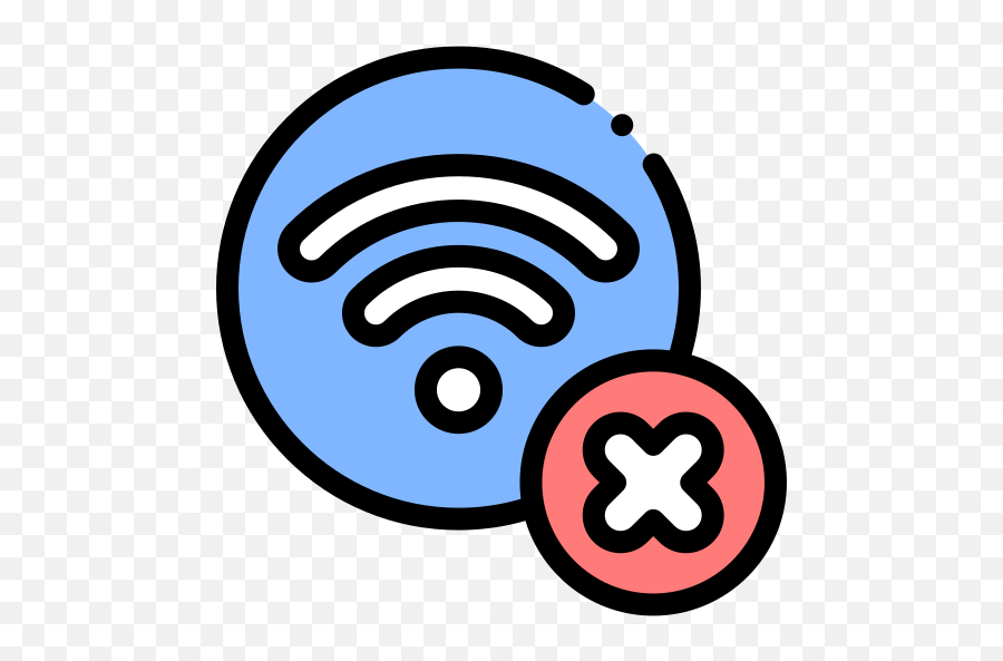 No Internet - Free Signaling Icons Icono Sin Internet Png,Free Internet Icon