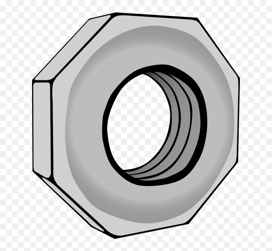 Nut Bolt Hexagon Screw Computer Icons - Bolt And Nut Clip Hex Nuts Clip Art Png,Bolts Icon