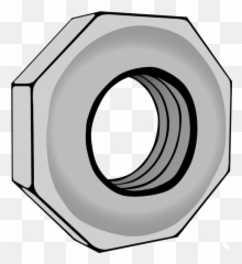 Nut Bolt Hexagon Screw Computer Icons - And Clip Nuts Art png