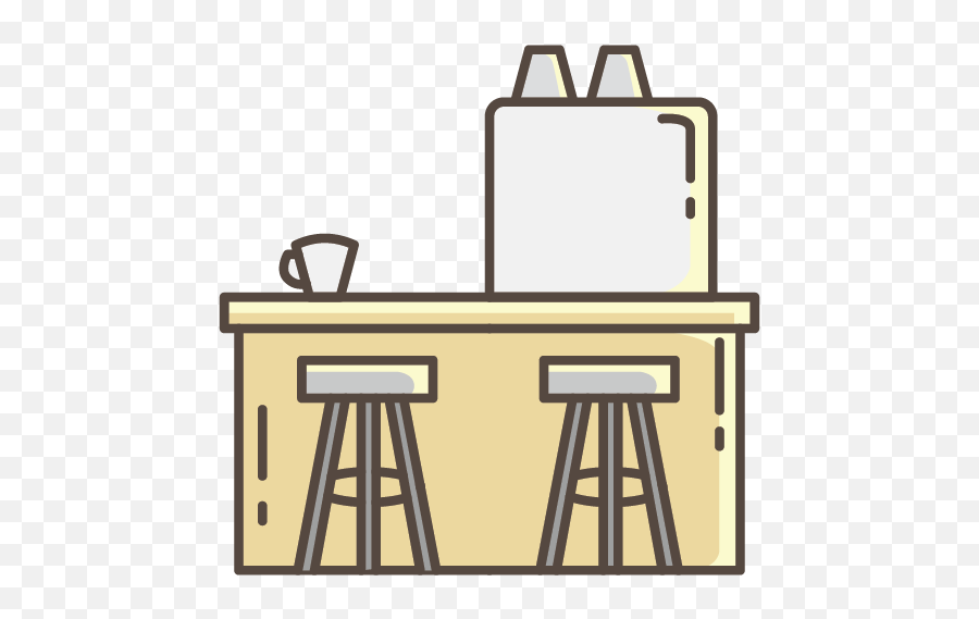 Coffee Shop Counter Free Icon - Iconiconscom Png,Coffee Shop Icon