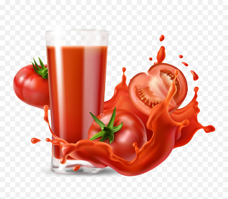 Library Of Tomato Juice Jpg Black And White Download Png - Juices For Glowing Skin,Tomato Clipart Png