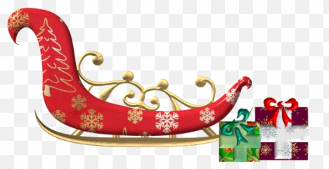 Santa Sleigh Png