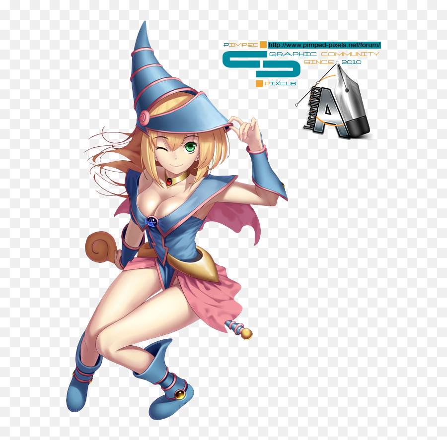 Dark Magician Girl - Anime Otaku Figures Png,Dark Magician Girl Png