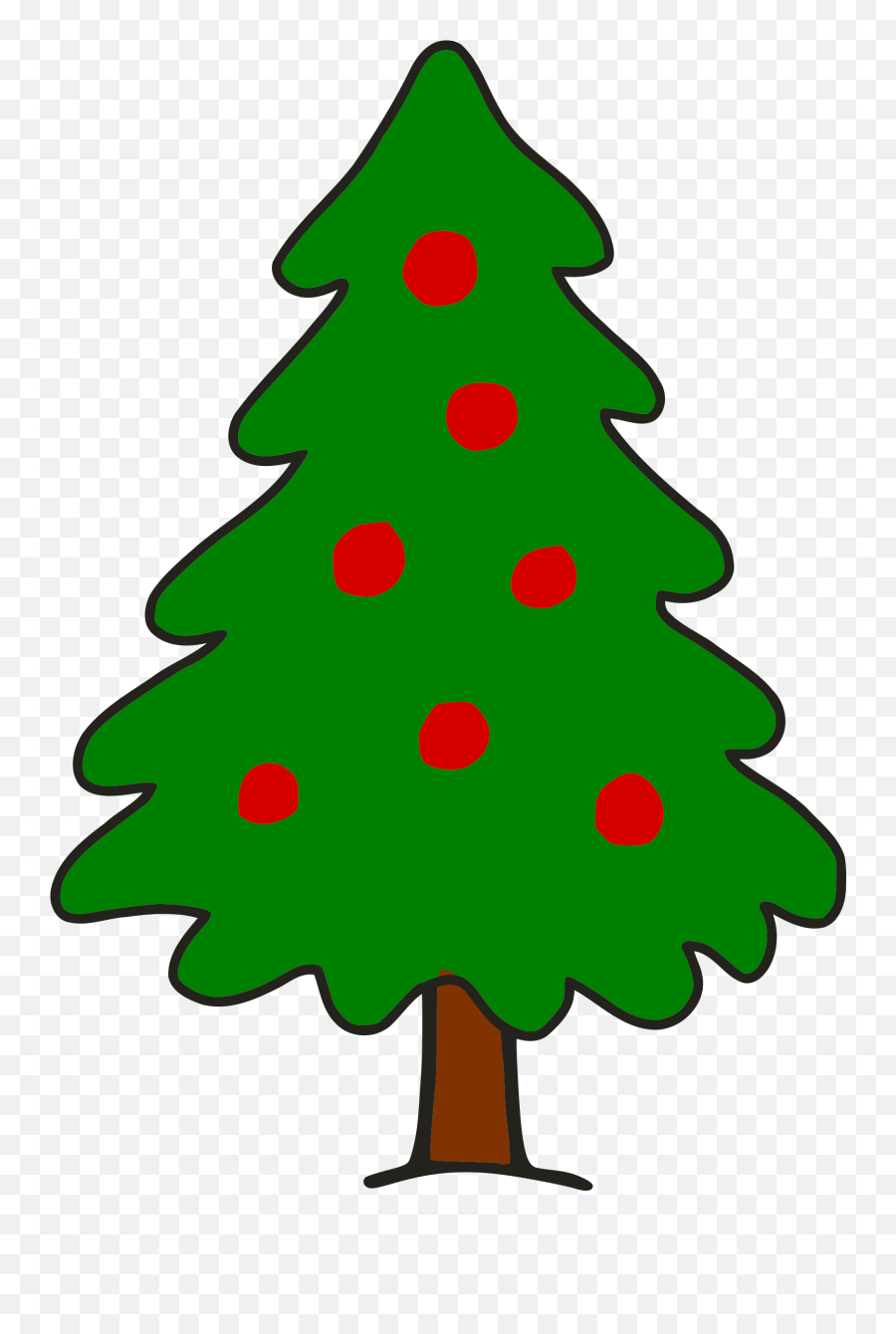 Library Of 3d Tree Clipart Free Download Png Files - Christmas Tree Simple Art,Cartoon Tree Png