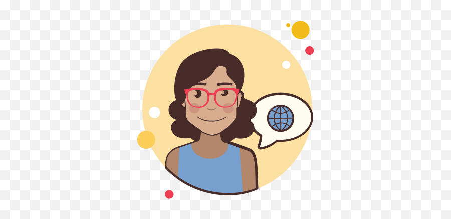 Girl And Globe Icon - Free Download Png And Vector Funny Birthday Wishes For Bhabhi,Globe Png