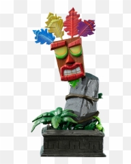 Mini Aku Mask Statue By First 4 Figures Sideshow - Totem Crash Bandicoot Png,Aku Png
