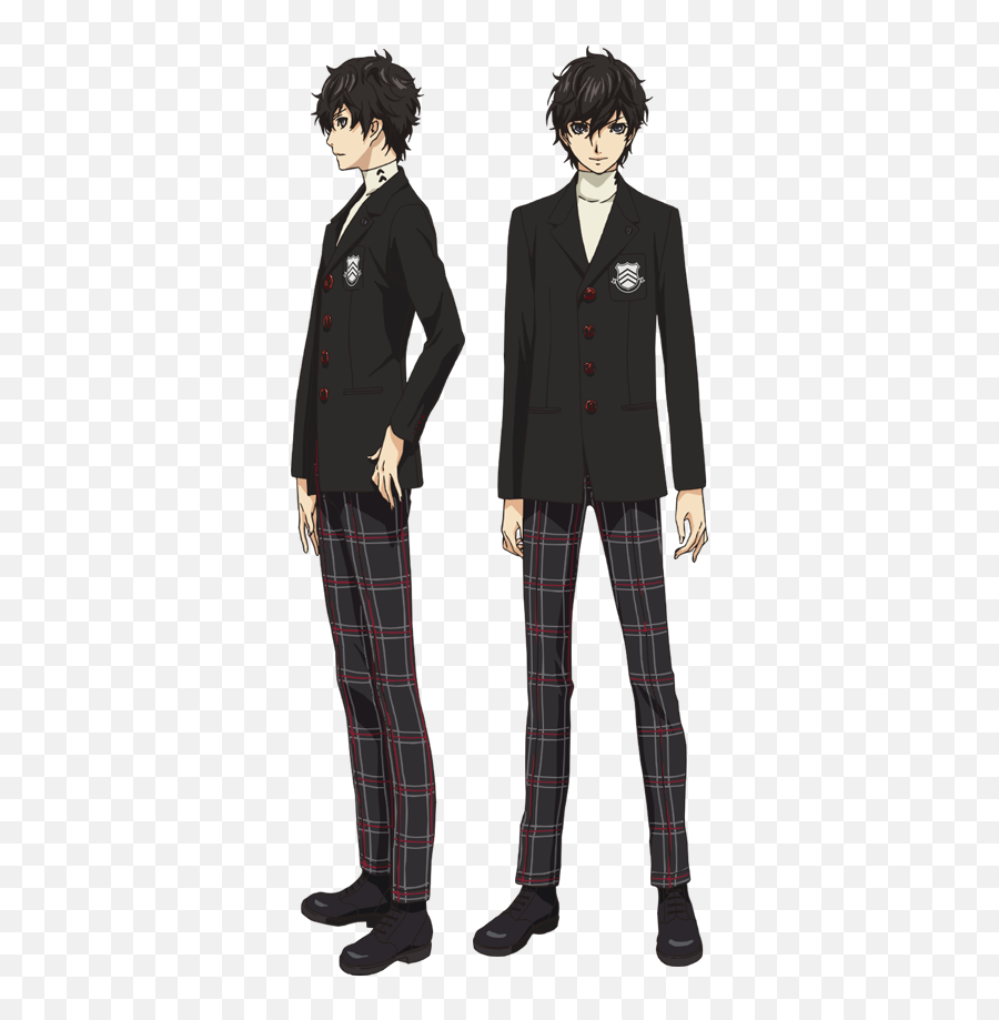 Download Amamiya Ren Image - Joker Persona 5 School Uniform Joker Persona 5 School Uniform Png,Persona 5 Logo Png