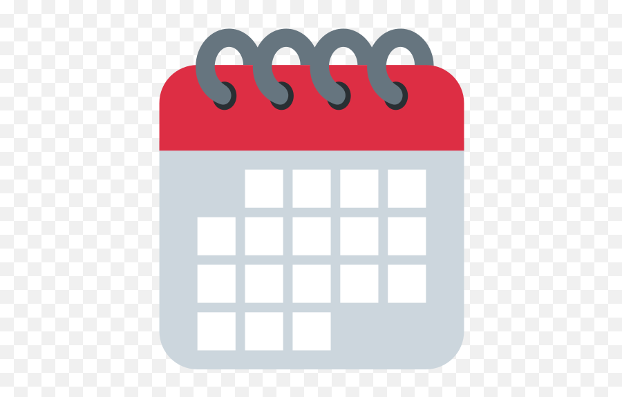 Spiral Calendar Emoji Meaning With - Date Emoji Png,Calendar Emoji Png